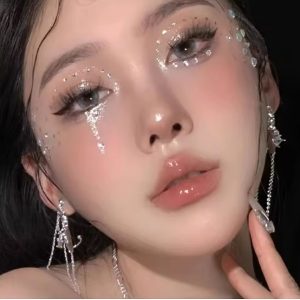 Crystal Tear Face Jewels